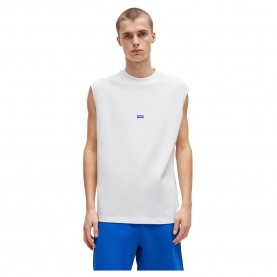 тениска,мъжки,тениски,дамски,тениски,hugo,navertz,01,blue,sleeveless,t,shirt,white,(white)