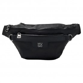 Чанта HUGO Nesh N 01 waist bag - Black (Black) чанта,всички,чанти,hugo,nesh,n,01,waist,bag,black,(black)