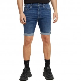 къси,панталони,мъжки,панталони,g,star,3301,slim,denim,shorts,medium,aged,(blue)