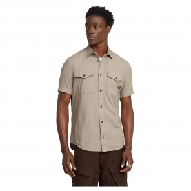 риза,с,къс,ръкав,мъжки,ризи,g,star,marine,slim,short,sleeve,shirt,beige