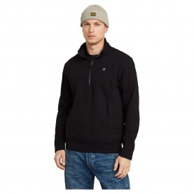 блуза,мъжки,пуловери,g,star,nifous,half,zip,sweatshirt,black