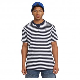 тениска,мъжки,тениски,g,star,nifous,stripe,short,sleeve,t,shirt,white,salute,stripe,(white,blue)