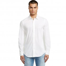 риза,с,дълъг,ръкав,мъжки,ризи,g,star,uniform,slim,long,sleeve,shirt,white