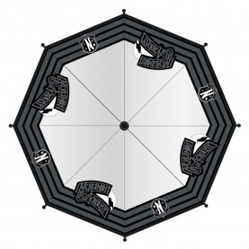 Чадър Cerdá Wednesday umbrella 60 cm - Silver (Multicolour) чадър,чадъри,cerdá,wednesday,umbrella,60,cm,silver,(multicolour)