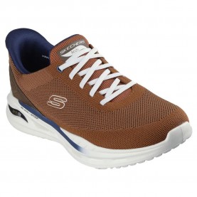 маратонки,мъжки,маратонки,skechers,arch,fit,orvan,trainers,rust,knit,synthetic,(brown)