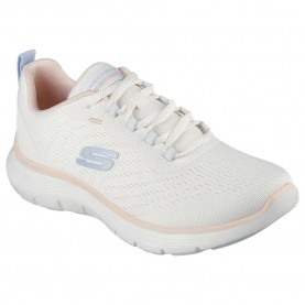 маратонки,дамски,маратонки,skechers,flex,appeal,5.0,trainers,white,(natural,mesh,light,blue,peach,trim)