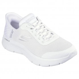 маратонки,дамски,маратонки,skechers,go,walk,flex,trainers,white,textile,trim
