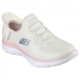 маратонки,дамски,маратонки,skechers,summits,trainers,white,(natural,mesh,pink,trim)
