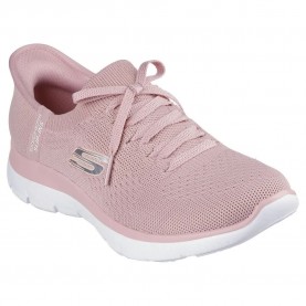 маратонки,дамски,маратонки,skechers,summits,trainers,rose,knit,coral,trim,(pink)