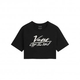 тениска,дамски,тениски,vans,off,the,wall,crop,ii,short,sleeve,t,shirt,black