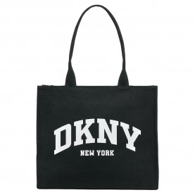 чанта,всички,чанти,dkny,hadlee,large,tote,bag,black,silver,(black)