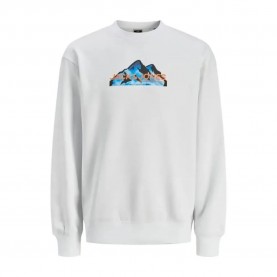 блуза,мъжки,пуловери,jack,&,jones,mountain,sweatshirt,white,(white)