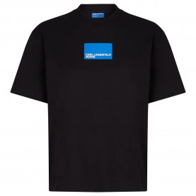 тениска,дамски,тениски,karl,lagerfeld,reg,box,logo,short,sleeve,t,shirt,black