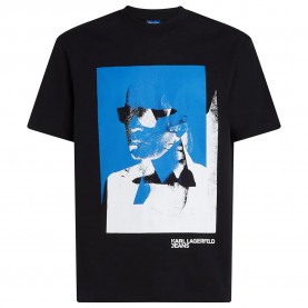 тениска,мъжки,тениски,karl,lagerfeld,reg,short,sleeve,t,shirt,black