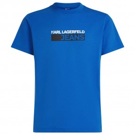 тениска,мъжки,тениски,karl,lagerfeld,slim,logo,short,sleeve,t,shirt,klj,blue,(blue)