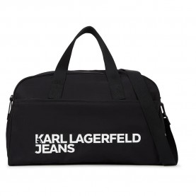 чанта,сакове,karl,lagerfeld,jeans,weekender,bag,black,(black)