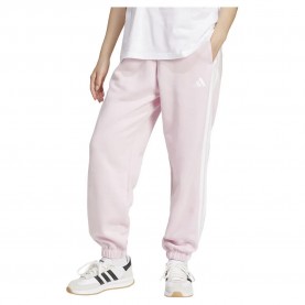 анцуг,дамски,панталони,adidas,essentials,3,stripes,fleece,loose,fit,joggers,pink,(clear,pink,white)
