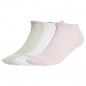чорапи,мъжки,чорапи,adidas,thin,linear,short,socks,3,units,multicolor,(white,wonder,alumina,clear,pink)