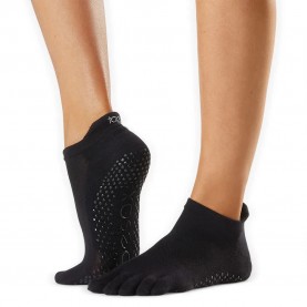 чорапи,дамски,чорапи,toesox,grip,f,t,short,socks,black,(evolve)