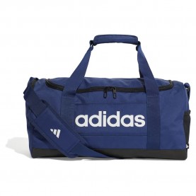 сак,сакове,adidas,linear,small,24l,duffle,bag,dark,blue,white,(blue)