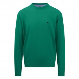 Блуза Fynch hatton 1414210 sweater - Green (Grass Green) блуза,мъжки,пуловери,fynch,hatton,1414210,sweater,green,(grass,green)