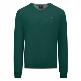 блуза,мъжки,пуловери,fynch,hatton,1414801,v,neck,sweater,dark,emerald,(green)