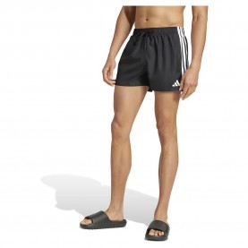 бански,гащета,мъжки,бански,костюми,adidas,3,stripes,3´´,swimming,shorts,black,(black,white)