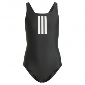 бански,костюм,детски,бански,костюми,adidas,3,stripes,swimsuit,black,white,(black)