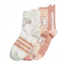 чорапи,детски,чорапи,adidas,adiraptor,crew,socks,3,units,white,pink,(linen,green,off,white,silver,green)