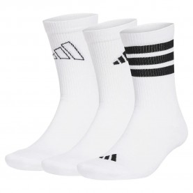 чорапи,мъжки,чорапи,adidas,logo,crew,socks,3,units,white,(white,black)