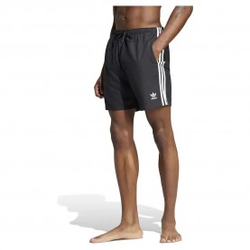 бански,гащета,мъжки,бански,костюми,adidas,originals,adicolor,3,stripes,8´´,swimming,shorts,black