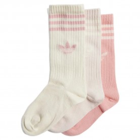 чорапи,детски,чорапи,adidas,originals,jj1990,crew,socks,3,units,white,pink,(multicolor,cream,white,semi,pink,spark)