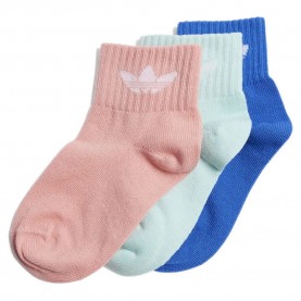чорапи,детски,чорапи,adidas,originals,mid,short,socks,3,units,semi,pink,spark,blue,semi,flash,aqua,(multicolor)