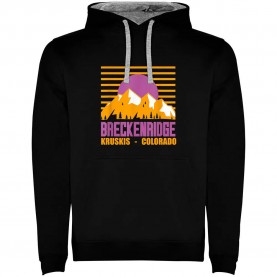 суичър,мъжки,пуловери,kruskis,breckenridge,hoodie,black,grey,(black)