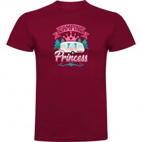 тениска,мъжки,тениски,kruskis,camping,princess,short,sleeve,t,shirt,dark,red,(red)