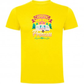 тениска,мъжки,тениски,kruskis,camping,princess,short,sleeve,t,shirt,yellow