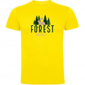тениска,мъжки,тениски,kruskis,deer,short,sleeve,t,shirt,yellow