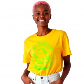 тениска,дамски,тениски,kruskis,copilot,short,sleeve,t,shirt,yellow,(yellow)