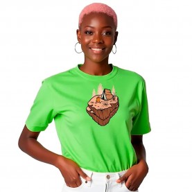Тениска Kruskis Floating Rock short sleeve T-shirt - Green (Light Green) тениска,дамски,тениски,kruskis,floating,rock,short,sleeve,t,shirt,green,(light,green)