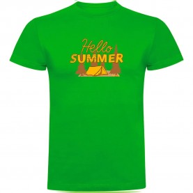 тениска,мъжки,тениски,kruskis,hello,summer,short,sleeve,t,shirt,green