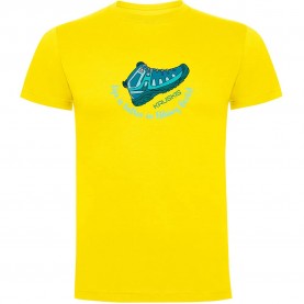 тениска,мъжки,тениски,kruskis,hiking,boots,short,sleeve,t,shirt,yellow