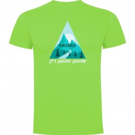тениска,мъжки,тениски,kruskis,hiking,season,short,sleeve,t,shirt,light,green,(green)