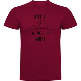 тениска,мъжки,тениски,kruskis,keep,it,simple,short,sleeve,t,shirt,dark,red,(red)
