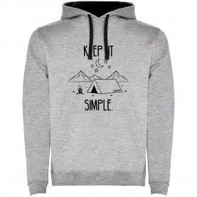 суичър,мъжки,пуловери,kruskis,keep,it,simple,hoodie,heather,grey,black,(grey)