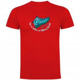 тениска,мъжки,тениски,kruskis,hiking,boots,short,sleeve,t,shirt,red
