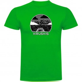 тениска,мъжки,тениски,kruskis,logo,lake,short,sleeve,t,shirt,green