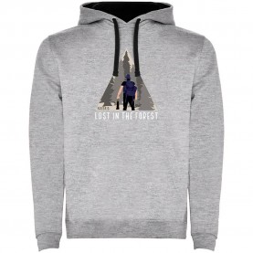 суичър,мъжки,пуловери,kruskis,lost,hoodie,heather,grey,black,(grey)