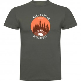 тениска,мъжки,тениски,kruskis,make,a,friend,short,sleeve,t,shirt,dark,army,green,(green)