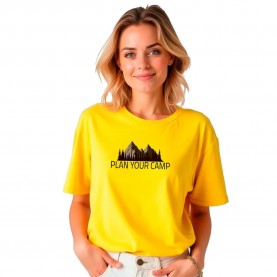 тениска,дамски,тениски,kruskis,plan,your,camp,short,sleeve,t,shirt,yellow,(yellow)