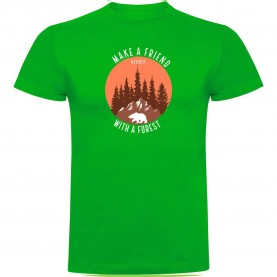 тениска,мъжки,тениски,kruskis,make,a,friend,short,sleeve,t,shirt,green